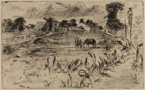 Landscape with Horses