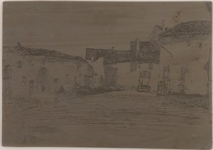 Liverdun. One of the Twelve Etchings from Nature by James Abbott McNeill Whistler