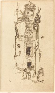 Town Hall, Loches, 1888