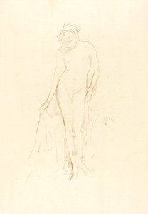 Nude Model, Standing by James Abbott McNeill Whistler