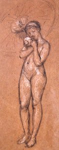 Nude with a Parasol by James Abbott McNeill Whistler