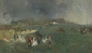 Horse Race by James Abbott McNeill Whistler