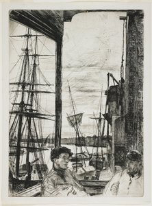 Rotherhithe by James Abbott McNeill Whistler