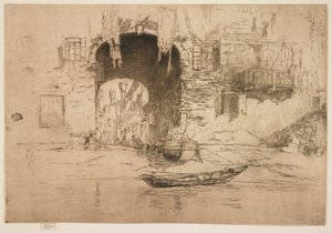 San Biagio from The Second Venice Set by James Abbott McNeill Whistler
