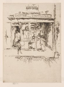 Shaving and Shampooing by James Abbott McNeill Whistler