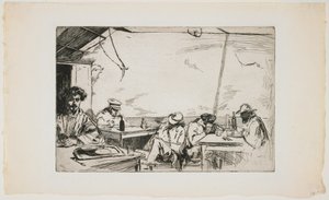 Soup for Three Sous by James Abbott McNeill Whistler