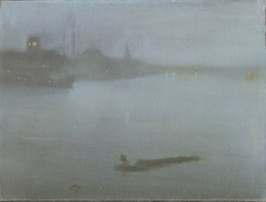 Thames - Nocturne in Blue and Silver