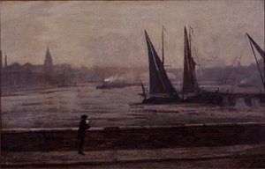 The Thames from Battersea Bridge