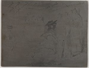 Title to the French Set, 1858 by James Abbott McNeill Whistler