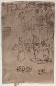 Turkeys by James Abbott McNeill Whistler