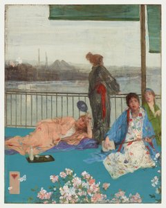 Variations in Flesh Colour and Green - The Balcony