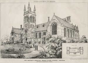 The Whitgift Hospital Middle Class School, Croydon, 1873