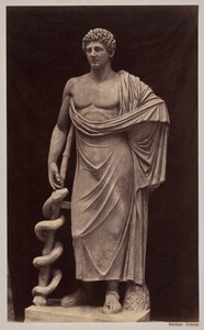 Aesculapius. Vatican by James Anderson