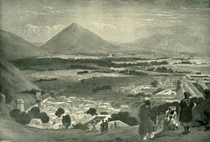 The Bala Hissar and City of Kabul from the Upper Part of the Citadel by James Atkinson