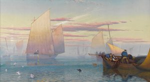 Hauling in the Nets by James Baker Pyne