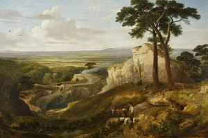 View from the Mendips by James Baker Pyne