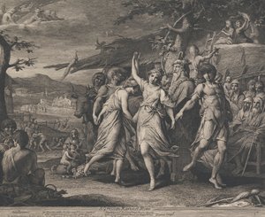 A Grecian Harvest Home (Designs for the Walls of the Great Room of the Society for the Encouragement of the Arts) by James Barry