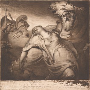 King Lear and Cordelia