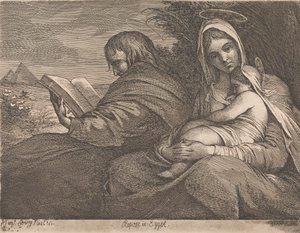 Repose in Egypt by James Barry
