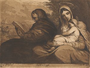 Repose in Egypt by James Barry