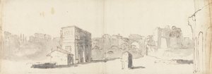 Rome, A View of the Arch of Constantine with Other Ruins by James Barry