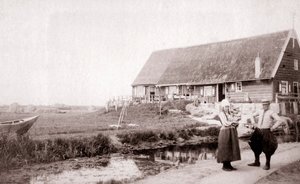 Inhabitants of Marken Island, Netherlands