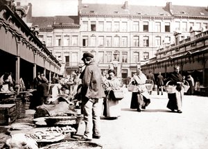 Market stalls, Antwerp