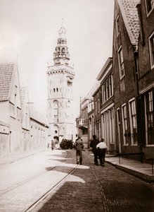 Street scene, Monnickendam, Netherlands, 1898 by James Batkin