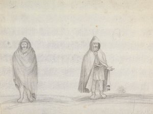 Studies of Two Men by James Bruce