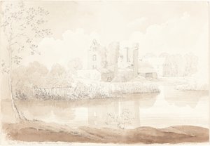 Castle Rheban on the River Barrow, Athy by James Bulwer