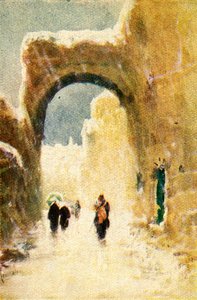 Jerusalem in Winter - John x. 22, c1924 by James Clark, Henry A Harper