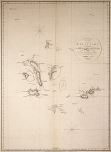 Chart of the Galapagos, Surveyed in the Merchant Ship 