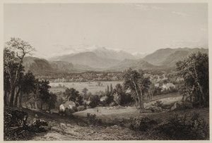 Mount Washington from the Valley of Conway (after John F. Kensett, engraved by James Smillie, printed by J. Dalton)