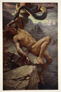 Punishment of Loke, frontispiece from 