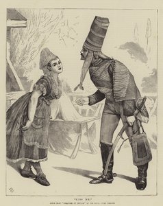 Kiss Me!, Scene from Creatures of Impulse at the Royal Court Theatre by James Dromgole Linton