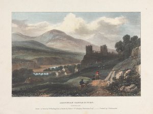 Ardfinian Castle & Fort Tipperary by James Duffield Harding