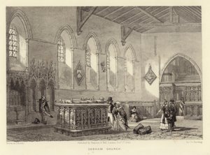 Cobham Church by James Duffield Harding