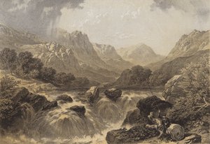 Fall of the Tummel by James Duffield Harding