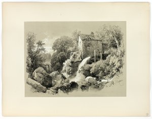 Pandy Mill, from Picturesque Selections