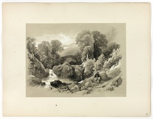 Sledde Bridge, from Picturesque Selections