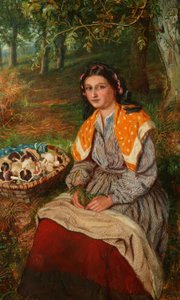 The Mushroom Gatherer by James Edgar