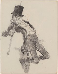After Daumier: Fishing by James Ensor