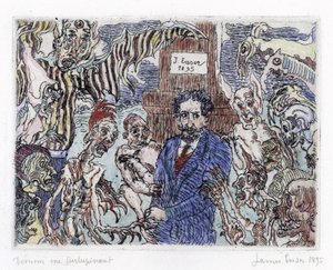 Demons that Torment Me by James Ensor