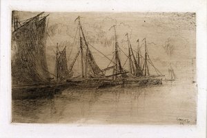 The Little Boats by James Ensor