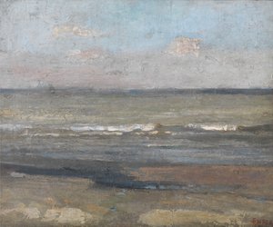Grey Seascape by James Ensor