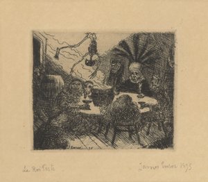 King Pest by James Ensor