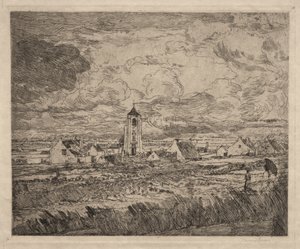Large View of Mariakerke by James Ensor