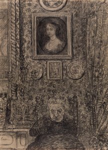 Portrait of My Aunt by James Ensor