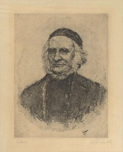 Portrait of the Swedish Botanist Elias Frise by James Ensor