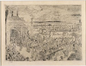 Roman Triumph by James Ensor